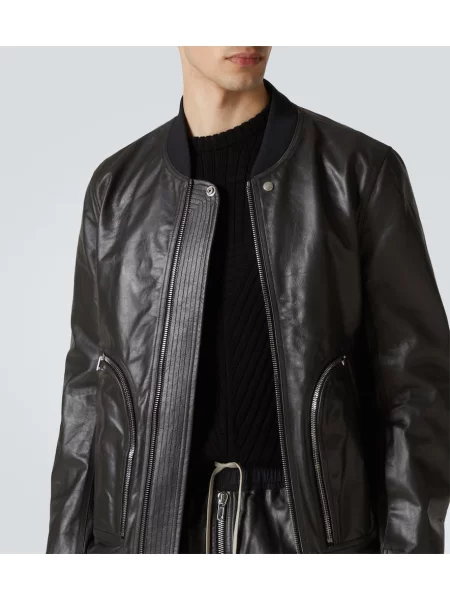 Geanta de piele Rick Owens negru