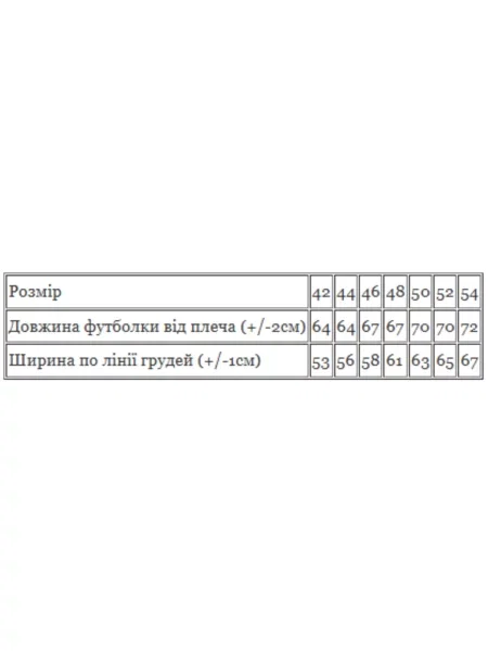 Футболка носи своє