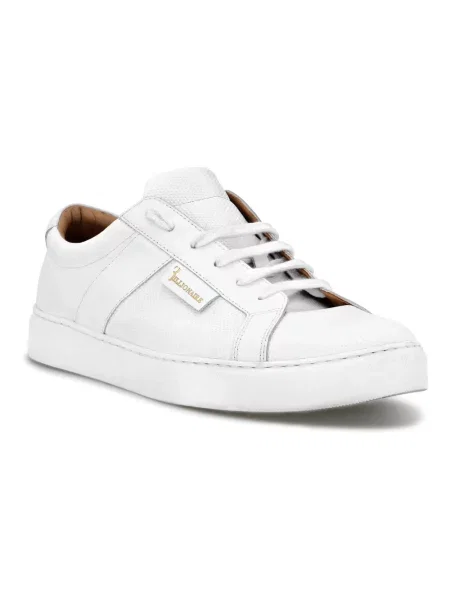 Sneakersy Billionaire skórzane białe