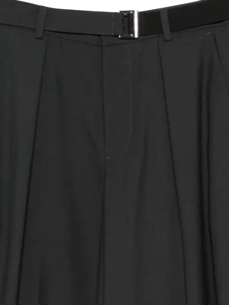 Pantaloni Sacai plisate gri