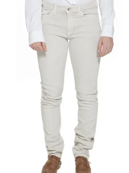 Pantaloni Gant alb