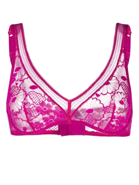Sutien Eres din dantelă violet