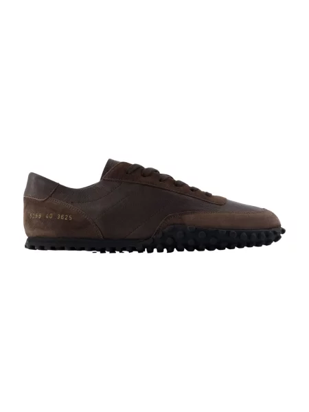 Sneakersy Common Projects skórzane brązowe