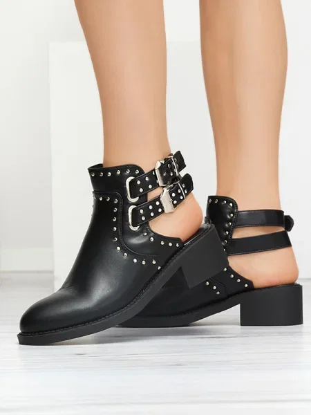 Botine Resti negru