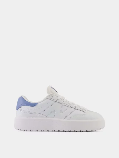 New Balance Кеди низькі Шкіра білий