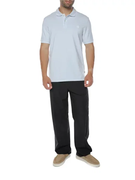 Tricou polo Ecoalf albastru