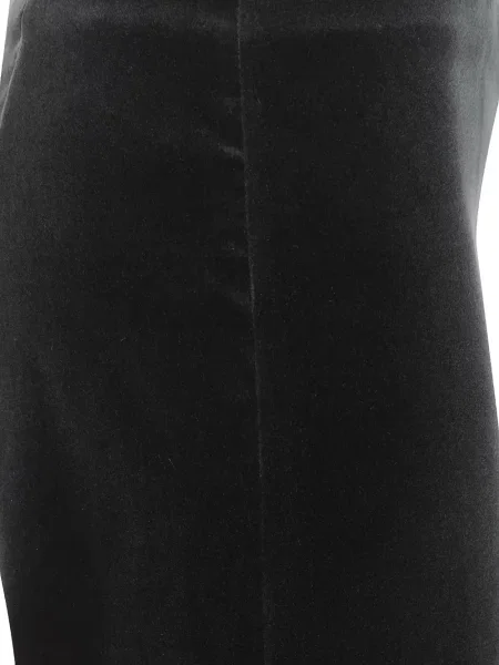 Pantaloni Antonelli de catifea verde