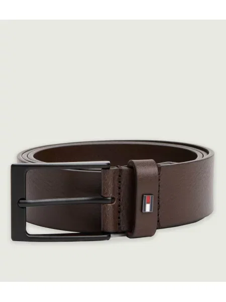 TOMMY HILFIGER Curea Layton închis maro