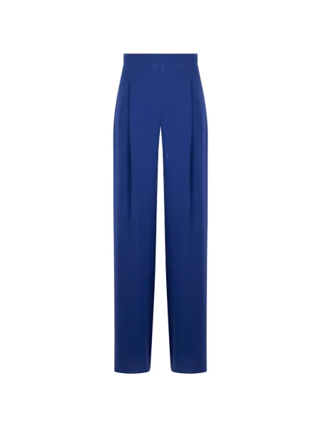 Pantaloni Max Mara albastru