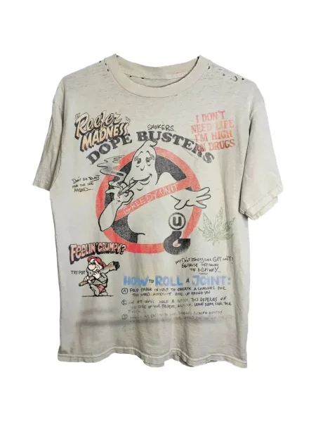 Тениска Greedy Unit с протрити краища