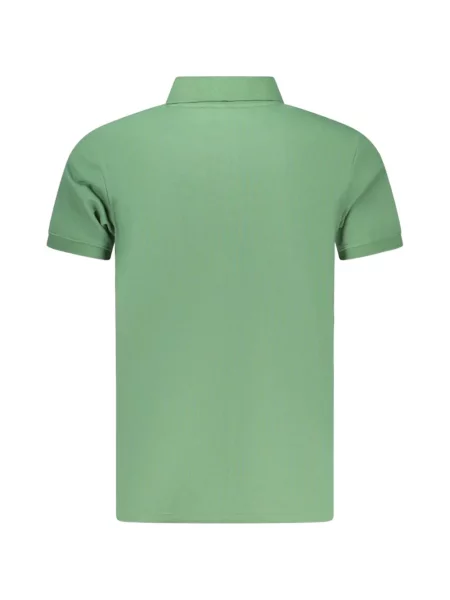 Поло тениска Timberland бродирана зелено