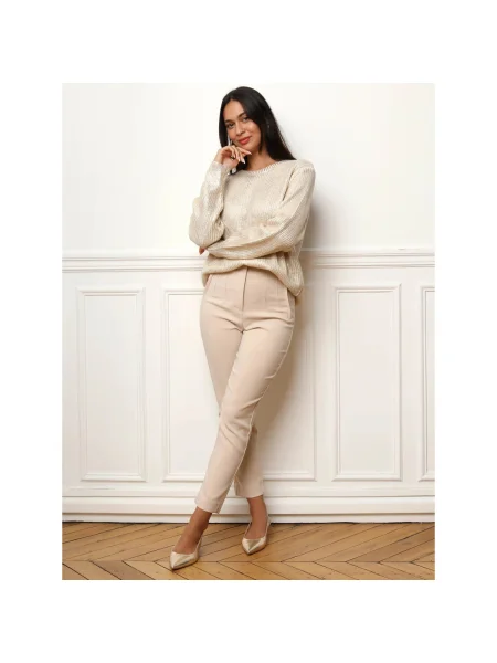 Pulover La Modeuse bej