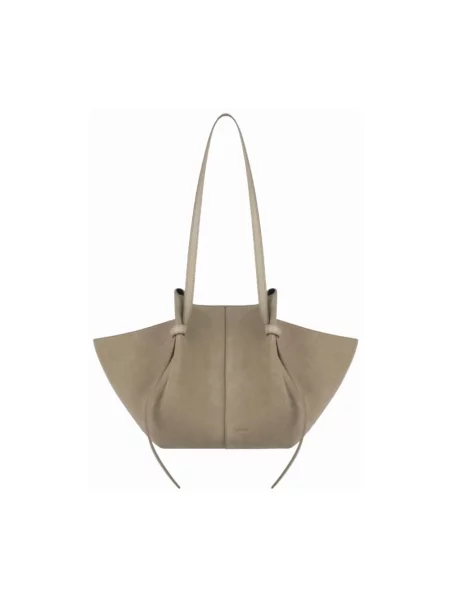 Torba Yuzefi zamszowa beżowa