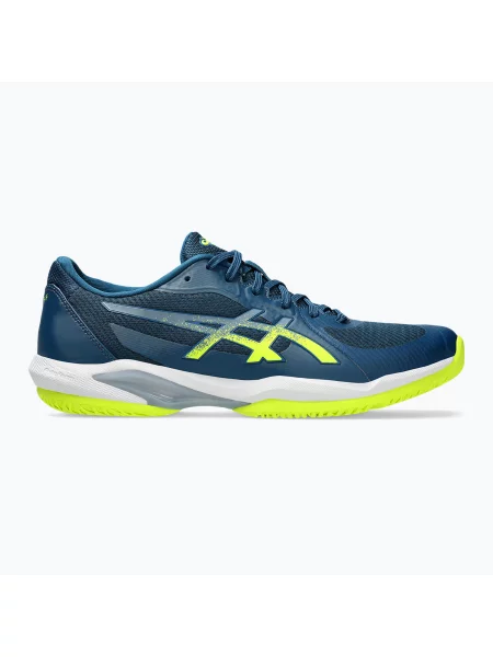 Buty do tenisa ASICS Solution Swift FF 2 mako blue/safety yellow niebieskie