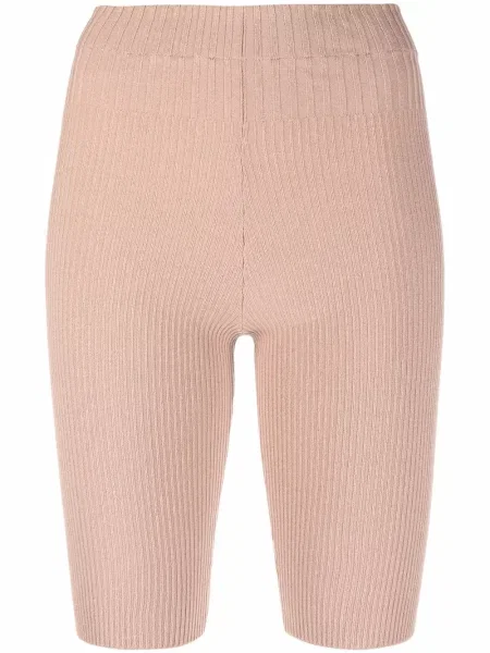 Dzianinowe kolarstwo spodenki sportowe Andreadamo prążkowane