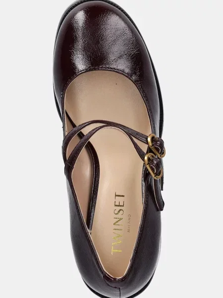 Туфли Twinset бордовые