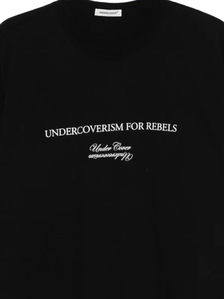 Lung pulover Undercover cu mâneci lungi negru