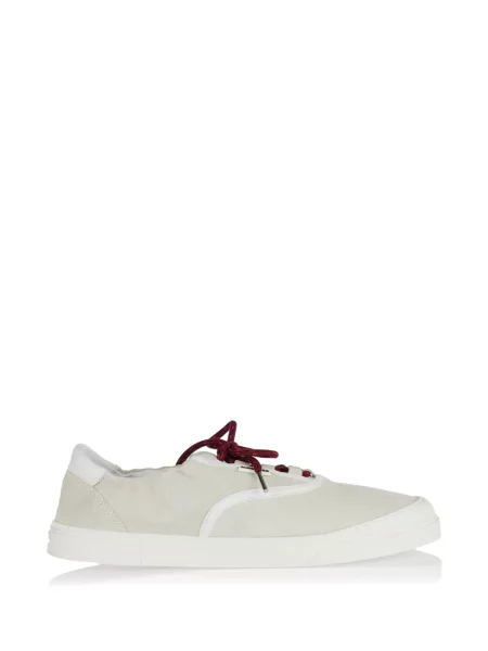 Sneakerși Moncler cu șireturi din dantelă
