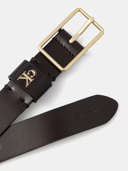 Calvin Klein pas usnjeni rjava