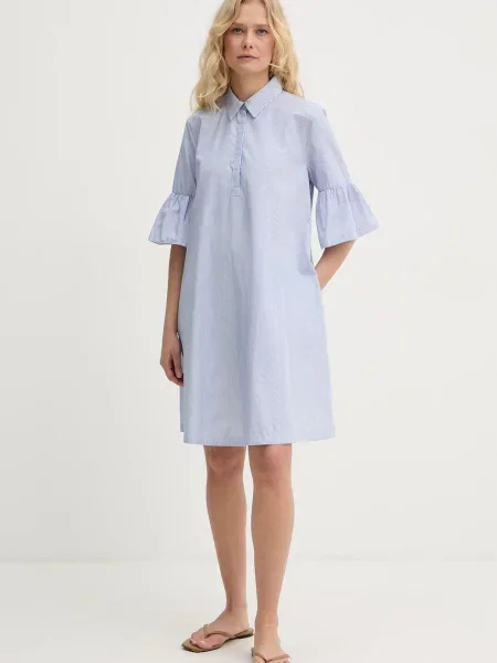 Marella sukienka babydoll Emme by Marella niebieska