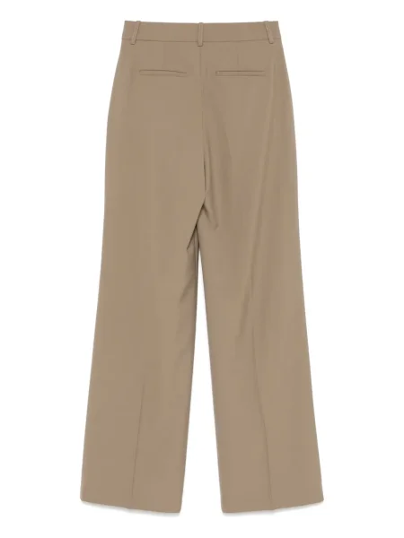 Pantaloni Róhe plisate maro
