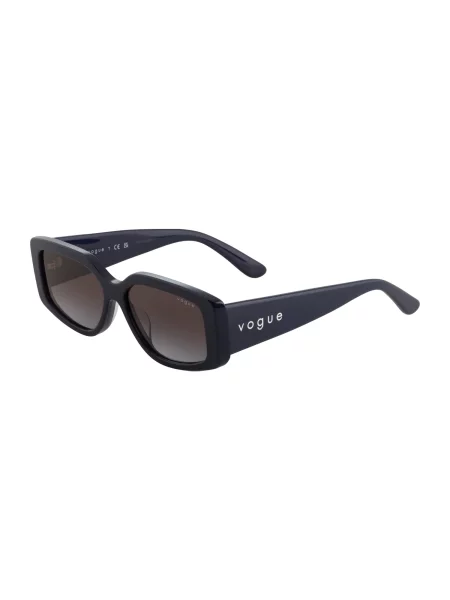 VOGUE Eyewear Ochelari de soare ciocolatiu / metalic / argintiu gri