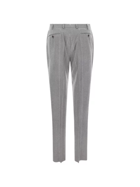 Pantaloni Gabriele Pasini de lână gri