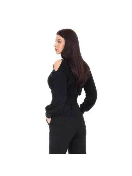 Guess sweter PIMA czarny