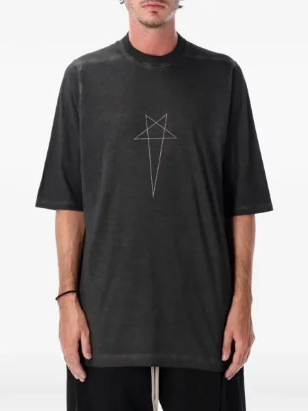 Tricou Rick Owens Drkshdw cu imagine negru