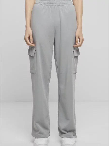 Spodnie dresowe Urban Classics frotte szare