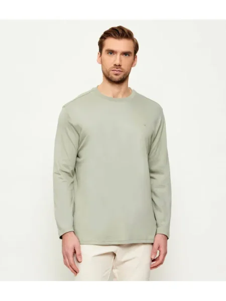 Tricou mânecă lungă Calvin Klein verde