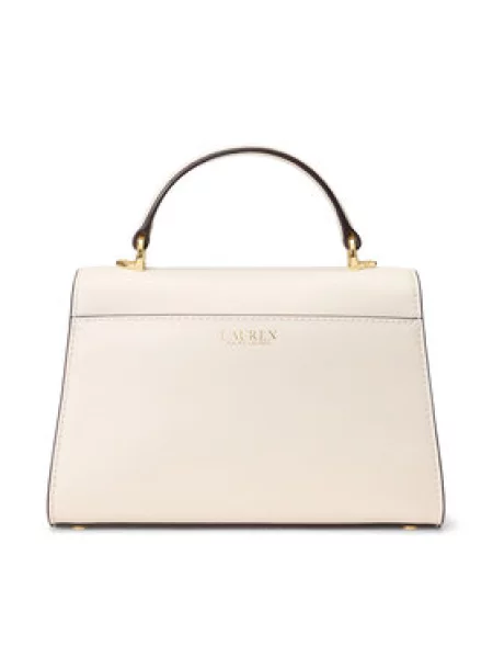Ročna torba LAUREN RALPH LAUREN bela