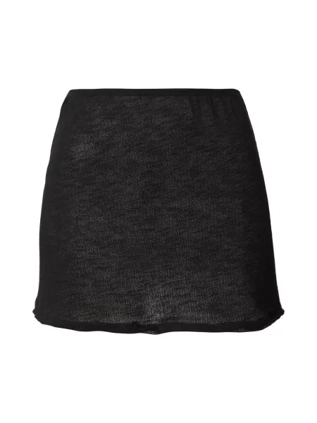 WEEKDAY Fustă Georgia' negru