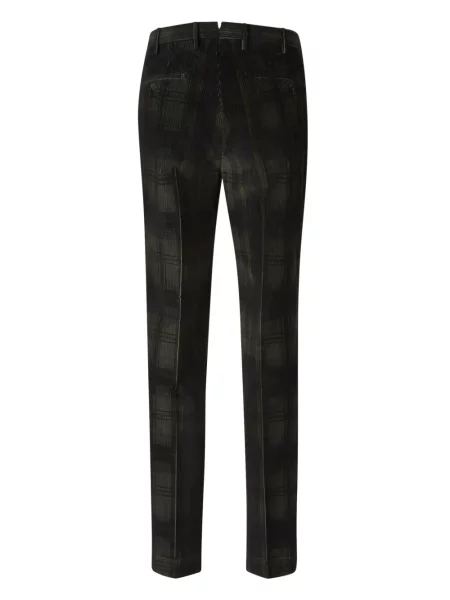 Pantaloni Incotex de catifea cord verde