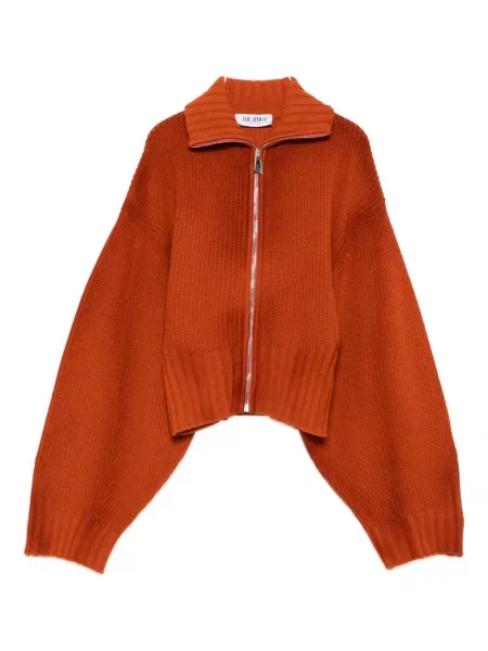 Cardigan The Attico portocaliu