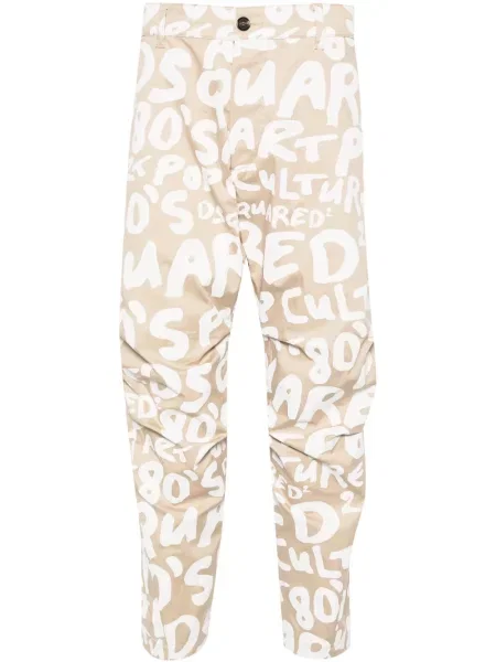 Pantaloni Dsquared2 cu imagine
