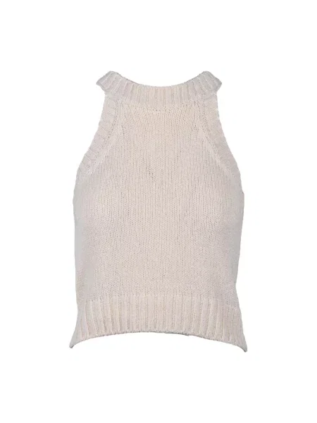 Sweter Wild Cashmere z kaszmiru biały