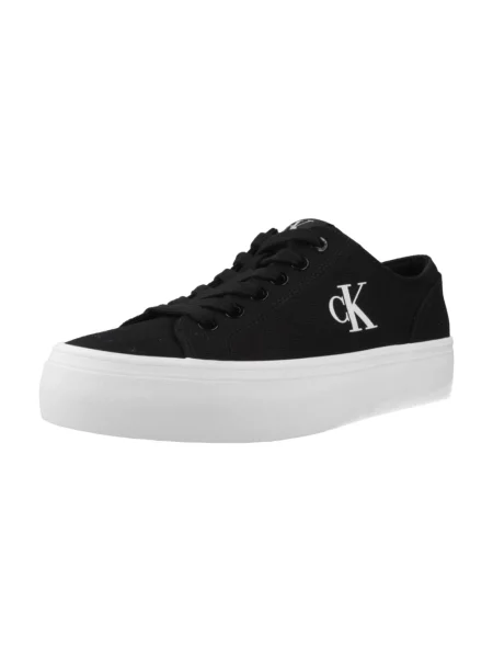 Calvin Klein Jeans Tenisówki Vulc Flatform Low Cv Mg czarny