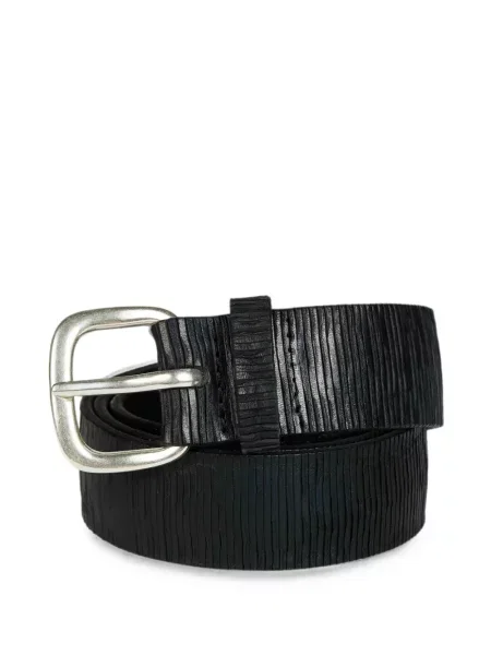 Cu centură curea Orciani din piele negru