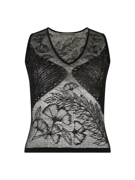 Top Alberta Ferretti czarny