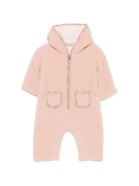 Krótki kombinezon dziecięcy Moncler Enfant różowy