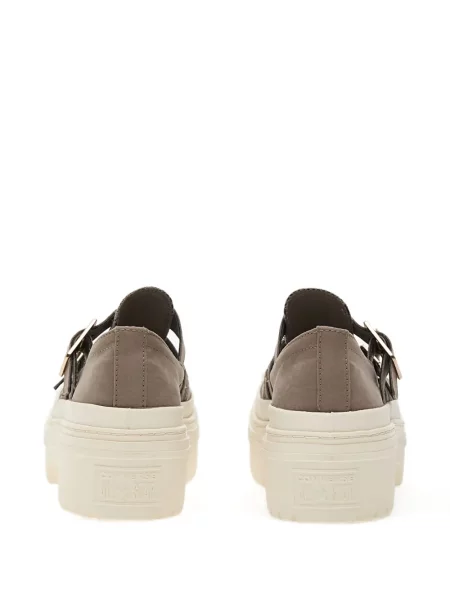 Маратонки Converse Chuck Taylor All Star на платформе с катарама синьо