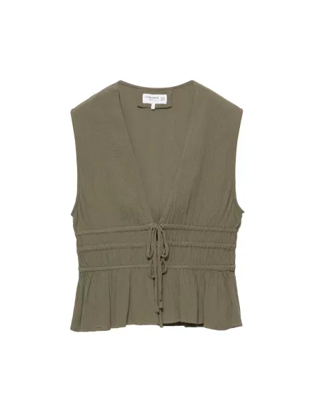 Pull&Bear Bluză oliv