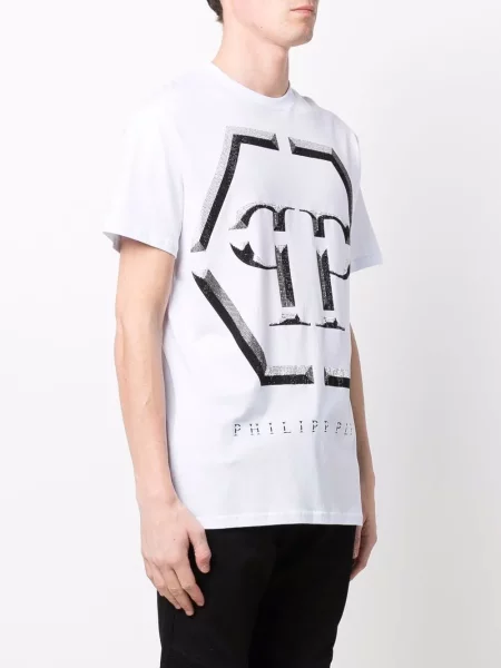 Tričko Philipp Plein bílé