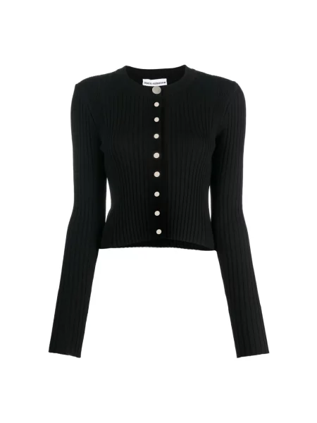 Kardigan Paco Rabanne wełniany czarny