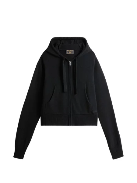 Hanorac cu glugă Woolrich negru