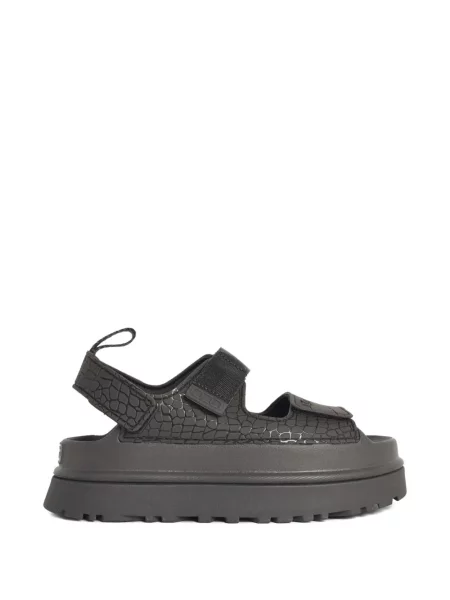 Кожени презрамки сандали Ugg кафяво