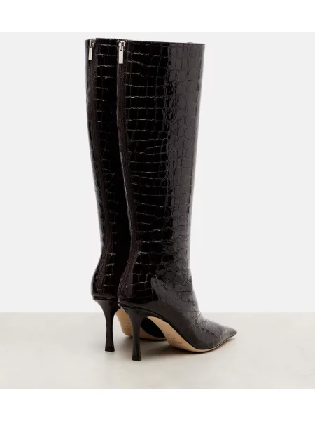 Cizme Jimmy Choo din piele maro