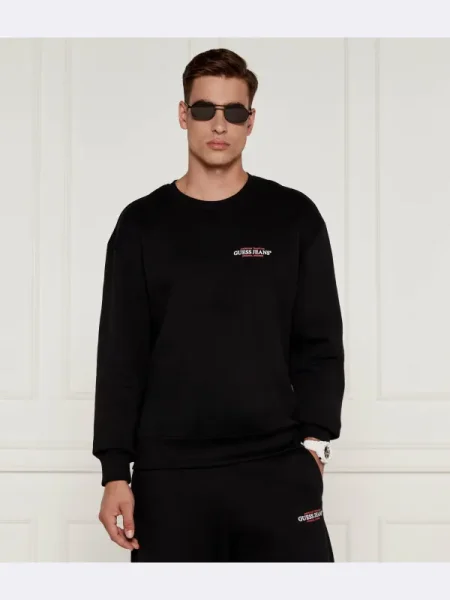 Geacă Guess Jeans negru
