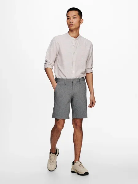 Only & Sons Pantaloni eleganți Mark amestecat gri